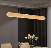 Křišťálový lustr, s dálkovým ovládáním, PRAHA Imperio, 35W, 96cm, studené/teplé/neutrální světlo, zlatý, nastavitelná výška LED lustry s dálkovým ovládáním Výchozí název Alessandro Design