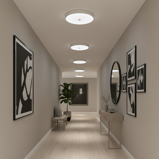 LED stropní svítidlo PL200/17R 24W Cold Light 6000k White