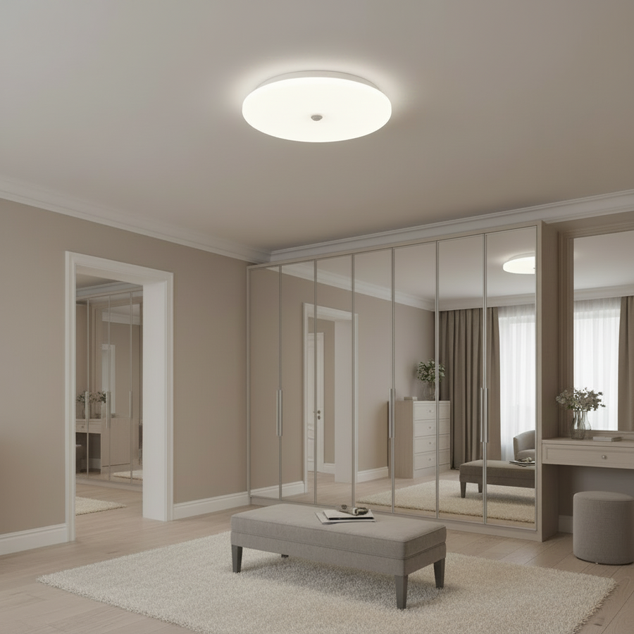 LED stropní svítidlo PL200/17R 24W Cold Light 6000k White