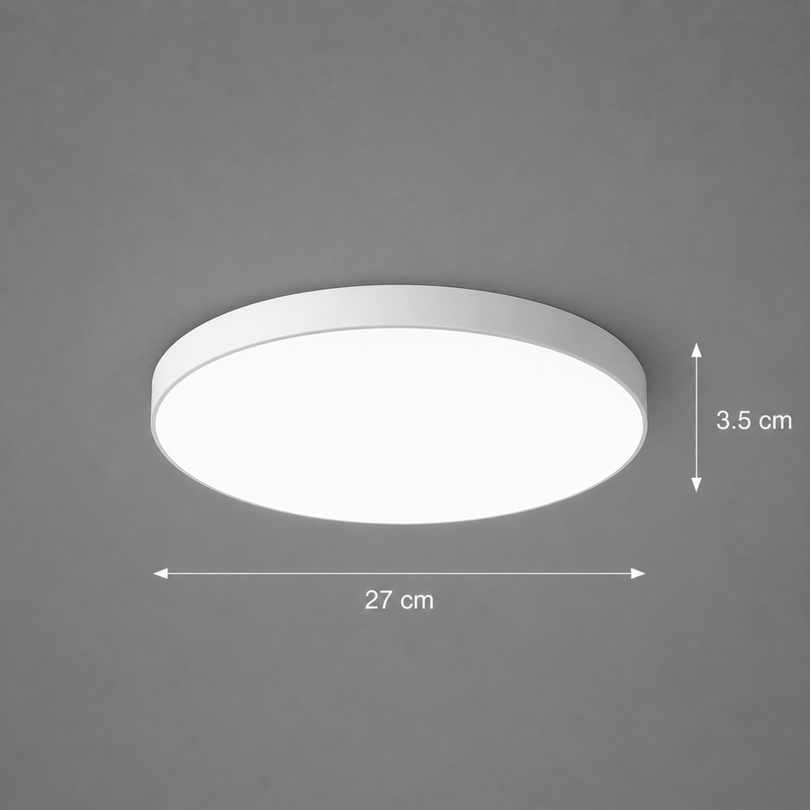 SOLIS LED stropní svítidlo 27cm 20W studené světlo, bílé