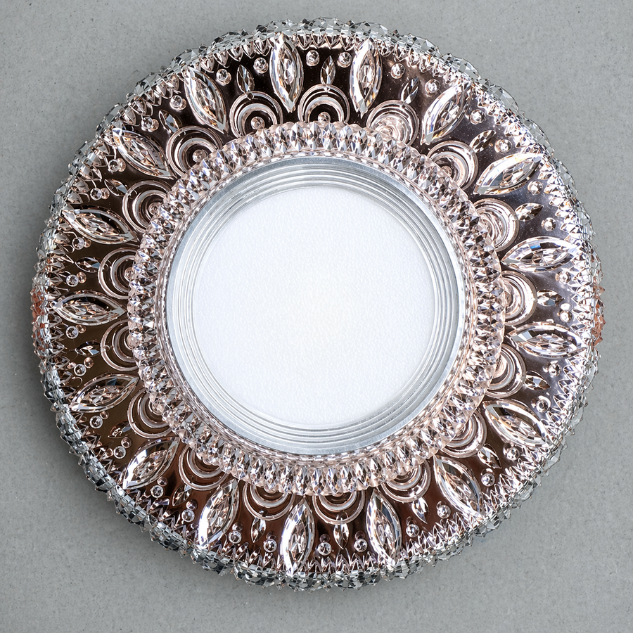 Spot LED ORBITA, 5W, Rotund, Lumina Rece / Calda, Bronz Antichizat, Rasina si Sticla Spot LED Default Title Alessandro Design