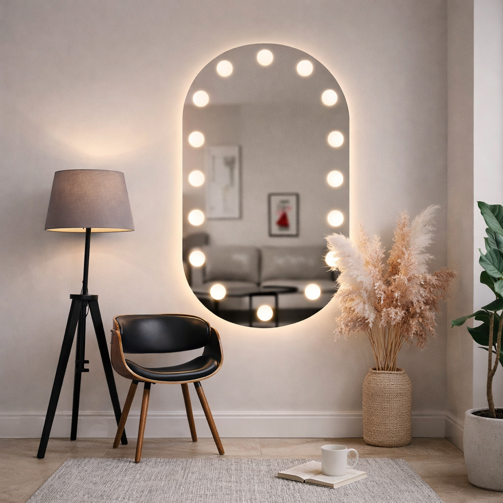 Zrcadlo LED Touch Infinitium Demister System 60X80cm Zrcadla Korman E Výchozí název Alessandro Design