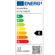 LED kulaté zrcadlo, 70 cm, VIVO Touch, Demister System, stmívatelná zrcátka Korman E Výchozí název Alessandro Design