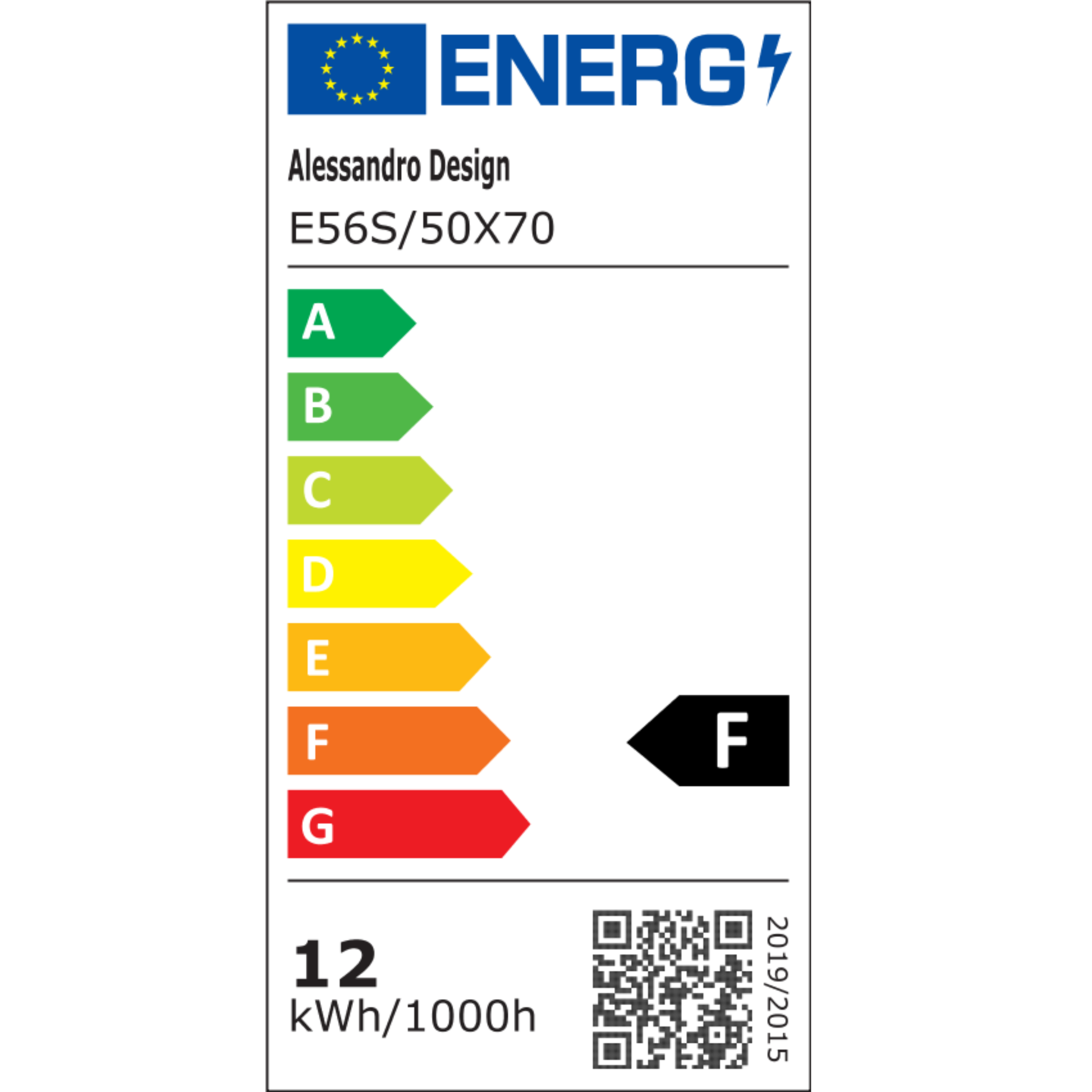 Organické LED zrcadlo 50x70cm, Touch Form, Demist System, Stmívatelné zrcátka Korman E Výchozí název Alessandro Design