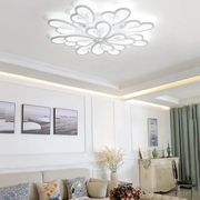 LED lustr s dálkovým ovládáním BLOSSOM 146W, 12 okvětních lístků, studené/teplé/neutrální světlo 3000k/4000k/6000k, stmívatelné, bílý LED lustr s dálkovým ovládáním Výchozí název Alessandro Design