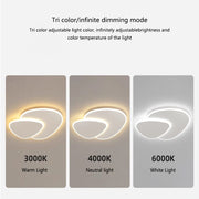 LED lustr s dálkovým ovládáním FUTURA LUMINA 66W, Ovál, Studené/Teplé/Neutrální světlo, Stmívatelné, Bílý LED lustr s dálkovým ovládáním Výchozí název Alessandro Design