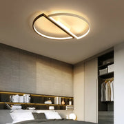 LED lustr s dálkovým ovládáním VECTOR ARCUS 52W, 2 prvky, studené/teplé/neutrální světlo, stmívatelné, bílá Černá LED lustry s dálkovým ovládáním Výchozí název Alessandro Design