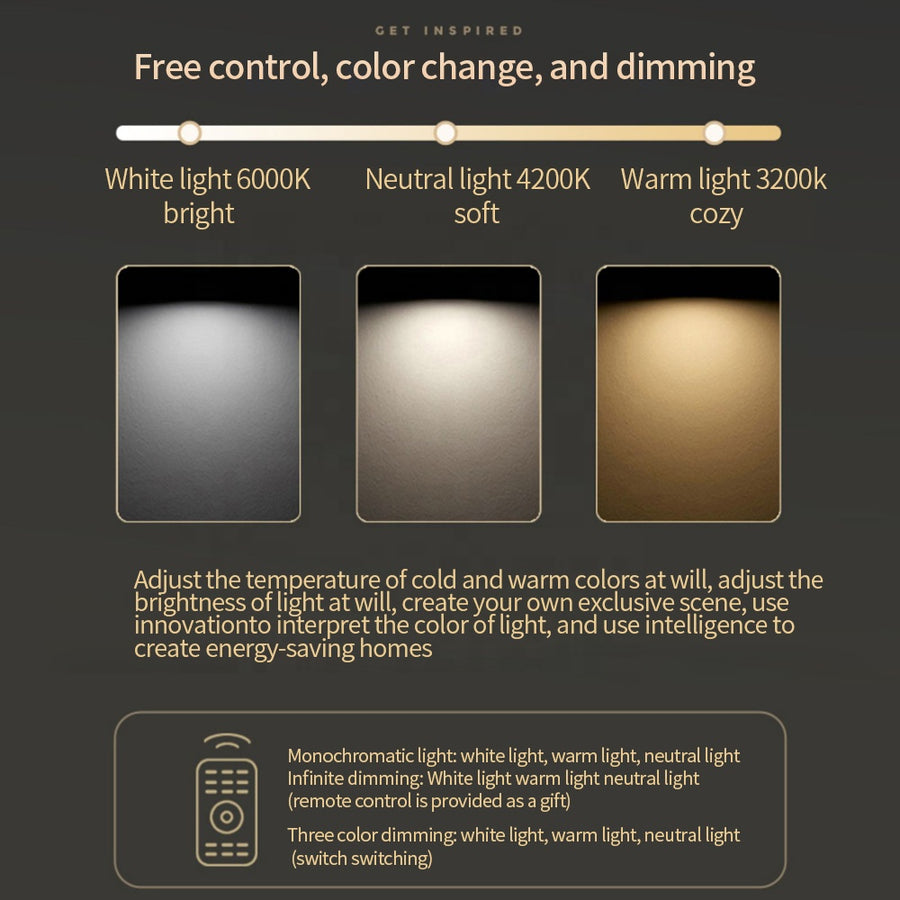 LED lustr s dálkovým ovládáním ELLA 186W, 8 čtverců, studené/teplé/neutrální světlo, stmívatelné, černé LED lustry s dálkovým ovládáním Výchozí název Alessandro Design
