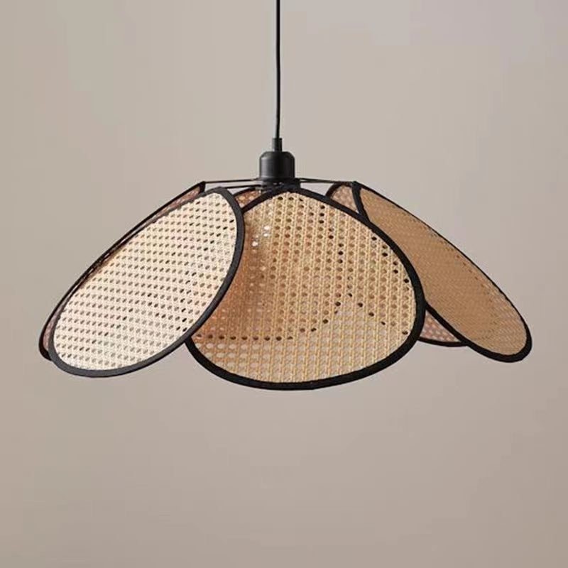 Lustra Vintage 1xE27, Barn, Diametru 80cm, Lemn si Metal, Maro Lustre Vintage Default Title Alessandro Design