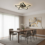 LED lustr LT660/5BK, 5 prvků, 54W, světlo 3000/4000/6000K, černý, nastavitelná výška