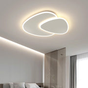 LED lustr s dálkovým ovládáním FUTURA LUMINA 66W, Ovál, Studené/Teplé/Neutrální světlo, Stmívatelné, Bílý LED lustr s dálkovým ovládáním Výchozí název Alessandro Design