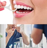 Sada 100 párátek s dentální nití Osobní péče Výchozí název Alessandro Design