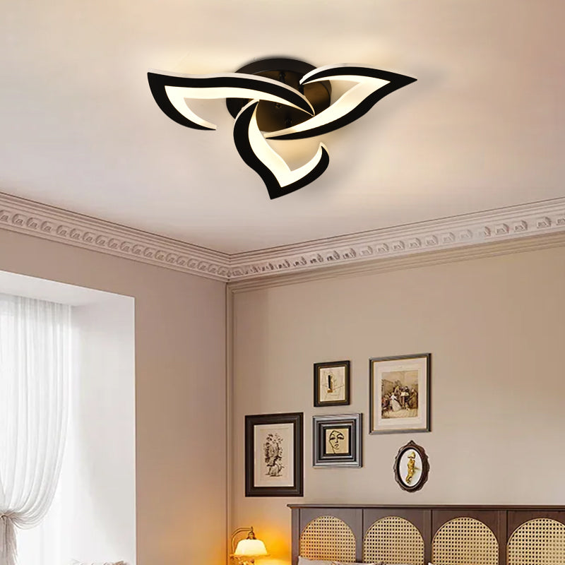 Lustra LED cu Telecomanda LT660/3BK, 3 Elemente, 32W, Lumina 3000/4000/6000K, Negru, Inaltime Reglabila Lustre LED cu Telecomanda Default Title Alessandro Design