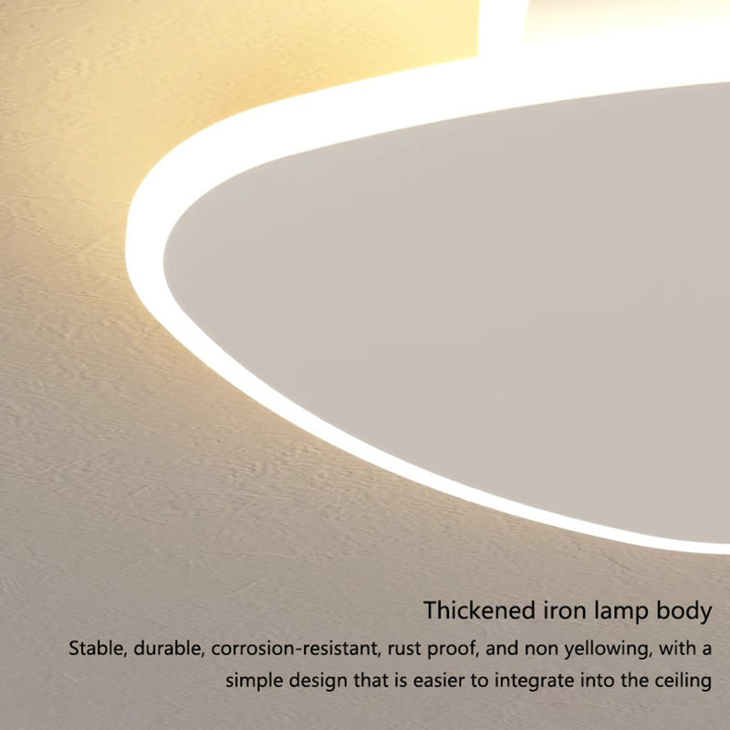 LED lustr s dálkovým ovládáním FUTURA LUMINA 66W, Ovál, Studené/Teplé/Neutrální světlo, Stmívatelné, Bílý LED lustr s dálkovým ovládáním Výchozí název Alessandro Design