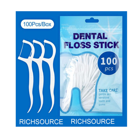 Sada 100 párátek s dentální nití Osobní péče Výchozí název Alessandro Design