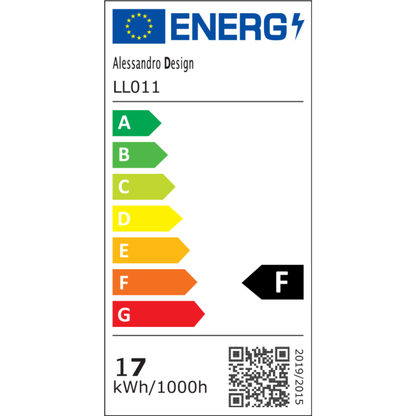 Alberico čtvercový LED lustr, 17W, studené/teplé/neutrální světlo, křišťálový, lesklý chrom Moderní lustry Výchozí název Alessandro Design