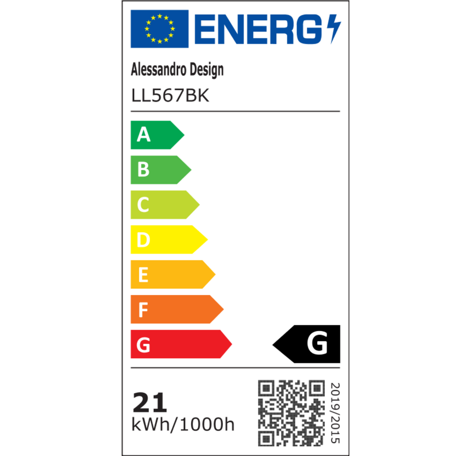 DUOFORM LED lustr, 21W, 3 čtverce, studené/teplé/neutrální světlo, černé LED lustry Výchozí název Alessandro Design