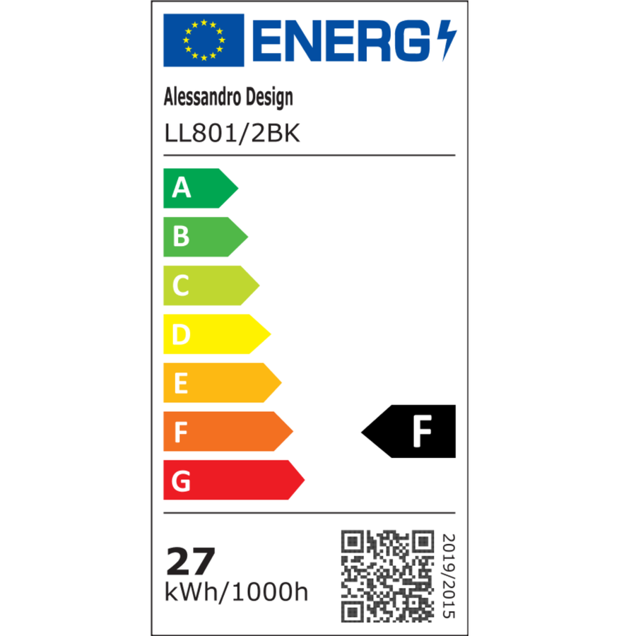 LED lustr PULSARIS 27W, 2 čtverce, studené/teplé/neutrální světlo, černé LED lustry Výchozí název Alessandro Design