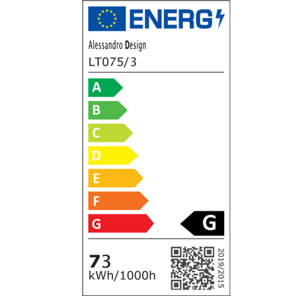 LED lustr s dálkovým ovládáním a krystalem NOVA ROTONDA RGB 73W, 3 kruhy, studené/teplé/neutrální světlo, stmívatelné, lesklý chrom LED lustry a krystaly Výchozí název Alessandro Design