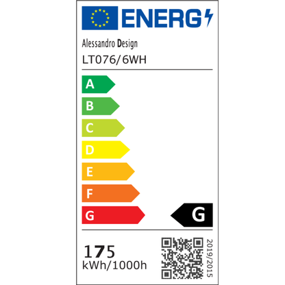LED lustr s dálkovým ovládáním a krystalem QUADRIS RGB 175W, 6 čtverců, studené/teplé/neutrální světlo, stmívatelné, bílé LED lustry s dálkovým ovládáním Výchozí název Alessandro Design