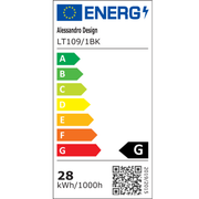 Lustra LED suspendata cu telecomanda, Cristale K9, 28W, 1 Cerc, lumina Rece/Calda/Neutra, Dimabila, Negru, Inaltime Reglabila Lustre Moderne Default Title Alessandro Design