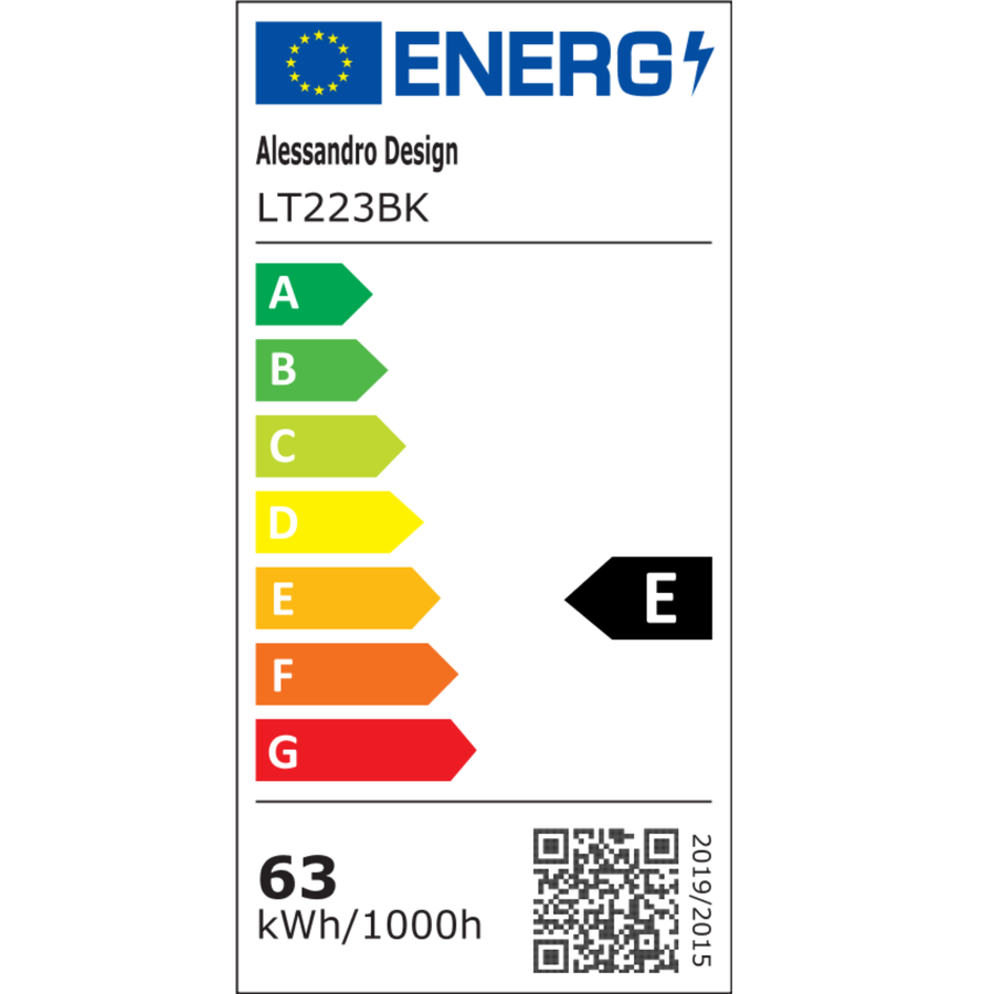 LED lustr s dálkovým ovládáním HELIX 63W, studené/teplé/neutrální světlo, stmívatelné, černé LED lustry s dálkovým ovládáním Výchozí název Alessandro Design