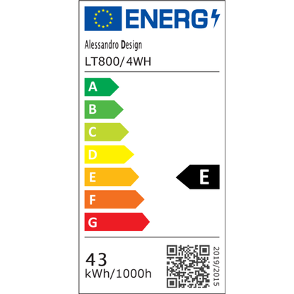 LED lustr s dálkovým ovládáním BETTY 43W, 4 kruhy, studené/teplé/neutrální světlo, stmívatelné, bílý LED lustr s dálkovým ovládáním Výchozí název Alessandro Design
