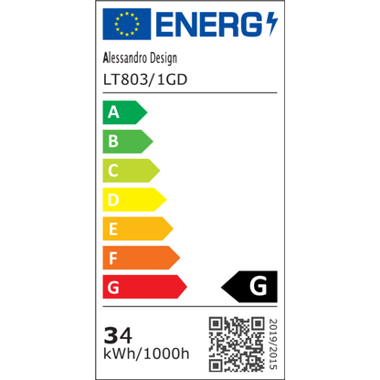 Závěsný LED lustr, ANINA, 34W, 1 kruh, Průměr 50 cm, Studené/Teplé/Neutrální světlo 3000K/4000K/6000K, Stmívatelné, Lesklá zlatá bílá, Nastavitelná výška, Kovové a akrylové LED lustry s dálkovým ovládáním Výchozí název Alessandro Design