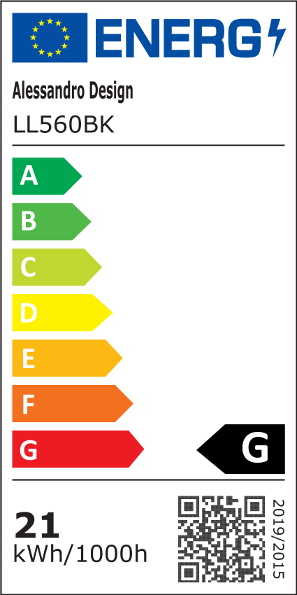 LED lustr VERTEX CIRCULA 21W, 2 kruhy, kovové rámy, studené/teplé/neutrální světlo 3000K/4000K/6000K, černá, kovové LED lustry Výchozí název Alessandro Design
