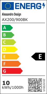 Venkovní nástěnné LED svítidlo Mack, délka 90 cm, 10 W, IP65, kov, lineární, černá Venkovní nástěnná svítidla Výchozí název Alessandro Design