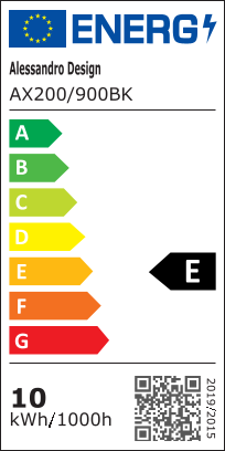 Venkovní nástěnné LED svítidlo Mack, délka 90 cm, 10 W, IP65, kov, lineární, černá Venkovní nástěnná svítidla Výchozí název Alessandro Design