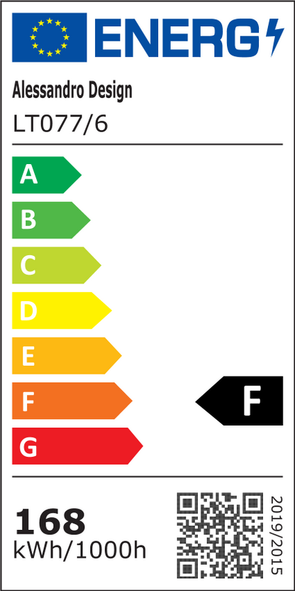 LED lustr s dálkovým ovládáním a krystalem NOVA RHOMBA RGB 168W, 6 čtverců, studené/teplé/neutrální světlo, stmívatelné, lesklý chrom LED lustry a krystaly Výchozí název Alessandro Design