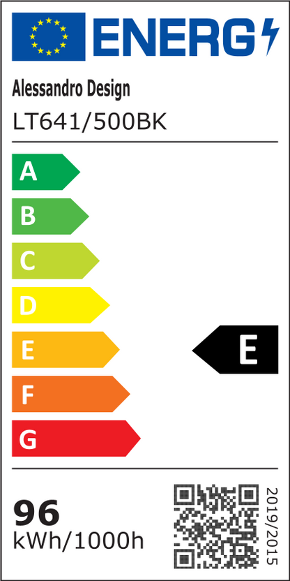 LED lustr s dálkovým ovládáním VOLTA 125W, oválný, studené/teplé/neutrální světlo, stmívatelný, černý