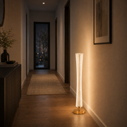 Moderní LED lampa Augustinus 40W 127Cm Teplé/Neutrální/Studené Zlaté světlo