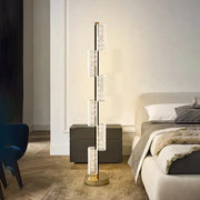 LED stojací lampa 40W Moderní Austin 125Cm 3000/4000/6000K Bílá Stínidla a stojací lampy Výchozí název Alessandro Design