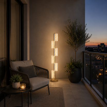 LED lampa 40W Modern Austin 125Cm 3000/4000/6000K Gold