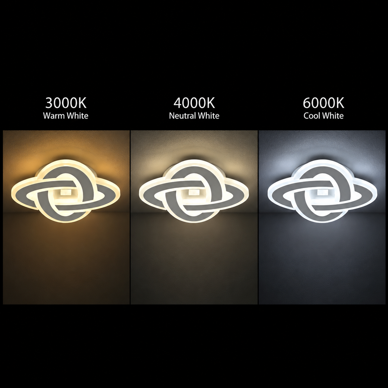 LED lustr CRINELLA 45W, průměr 23cm, studené/teplé/neutrální světlo, bílý LED lustr Výchozí název Alessandro Design
