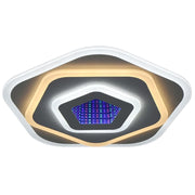 LED lustr NEXA 3D 39W, průměr 23cm, studené/teplé/neutrální světlo, bílý LED lustr Výchozí název Alessandro Design