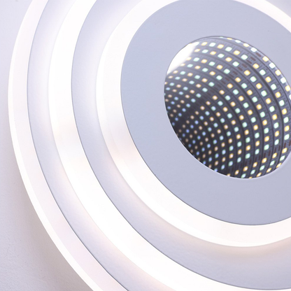 LED lustr NEXA ROTUND 3D 39W, studené/teplé/neutrální světlo, bílé LED lustry Výchozí název Alessandro Design