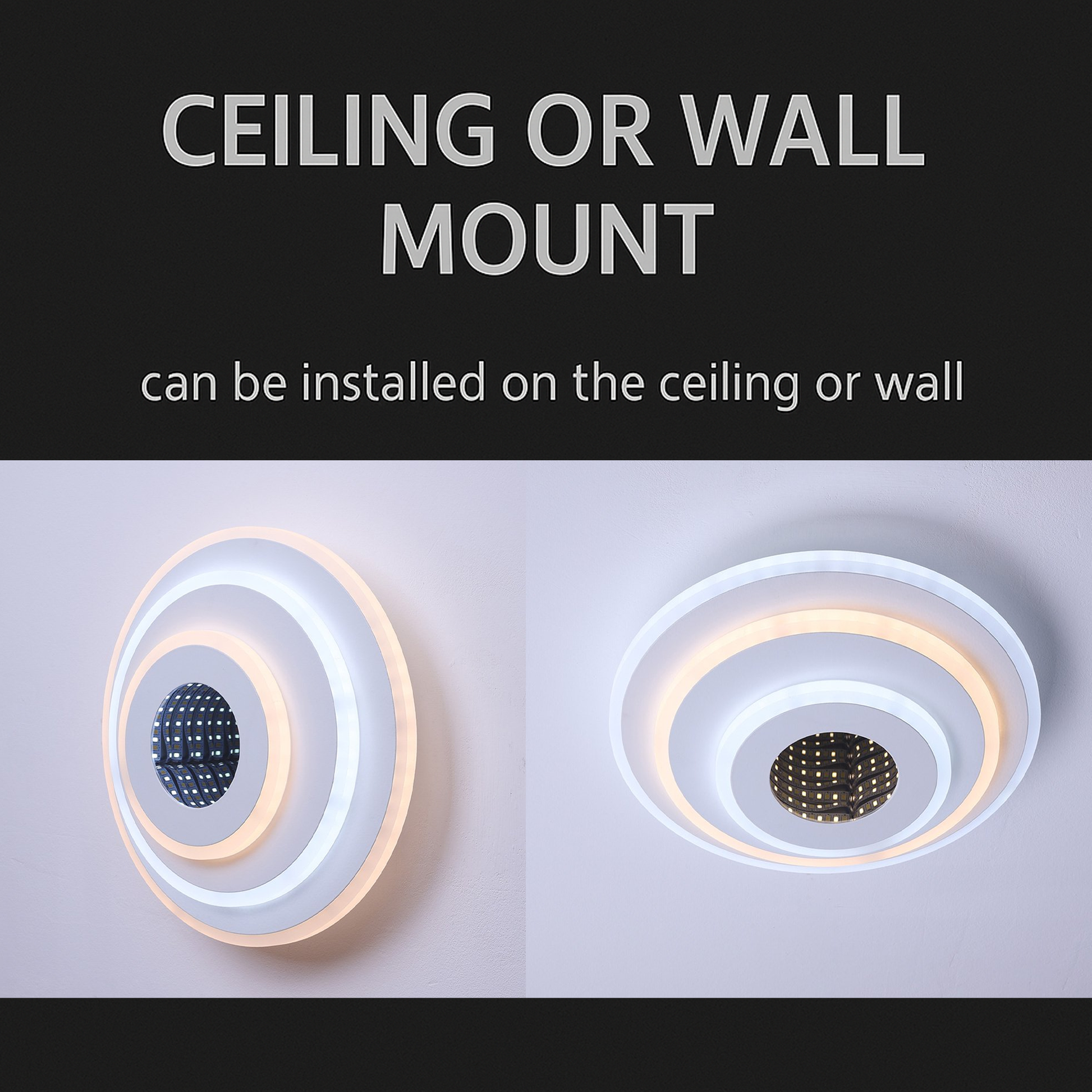 LED lustr NEXA ROTUND 3D 39W, studené/teplé/neutrální světlo, bílé LED lustry Výchozí název Alessandro Design