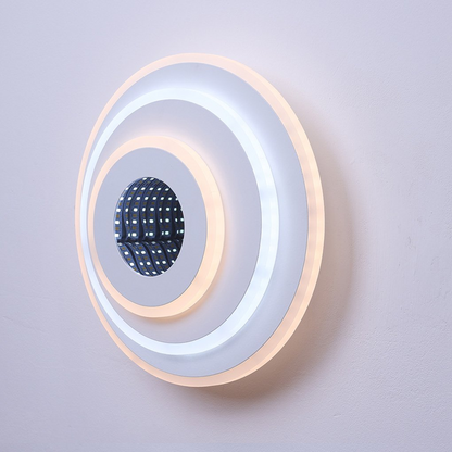 LED lustr NEXA ROTUND 3D 39W, studené/teplé/neutrální světlo, bílé LED lustry Výchozí název Alessandro Design