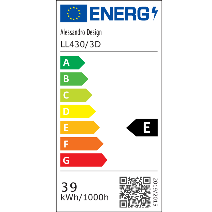 LED lustr NEXA ROTUND 3D 39W, studené/teplé/neutrální světlo, bílé LED lustry Výchozí název Alessandro Design