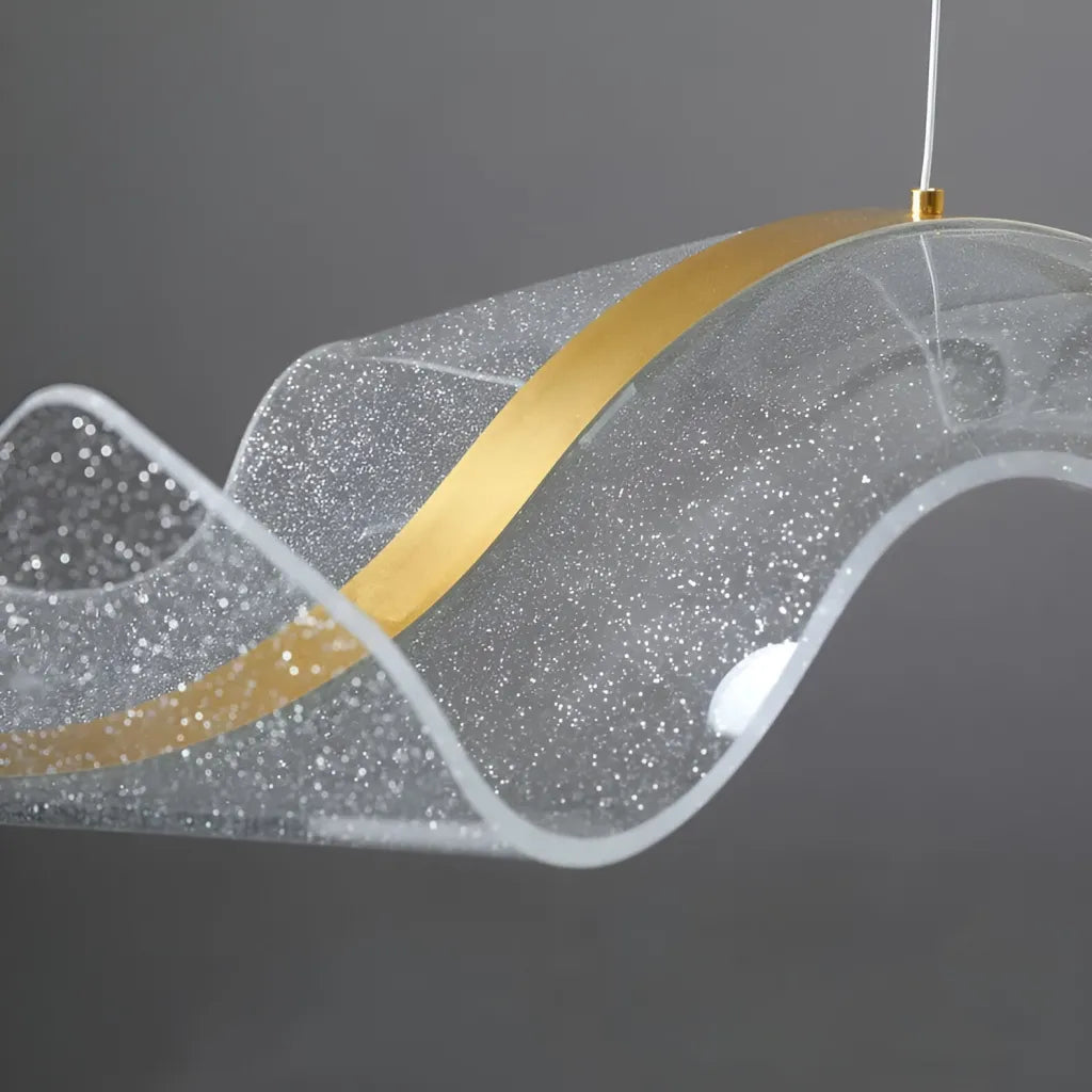 LED lustr s dálkovým ovládáním, závěsné AMI 63W, lineární, studené/teplé/neutrální světlo, zlaté, výškově nastavitelné LED lustry s dálkovým ovládáním Výchozí název Alessandro Design