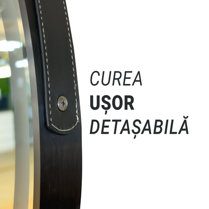 LED kulaté zrcadlo, 11W, 60cm, Micah Marcello MotionGlow Sensor, Demister System, Hodiny a teploměr, Kosmetická lupa, Stmívatelné Marcello Mirrors Výchozí název Alessandro Design