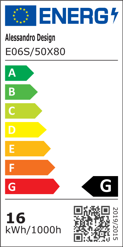 Oválné LED zrcadlo 50X80cm, Velara Touch, Demister System, Stmívatelné, Studené světlo 6000K