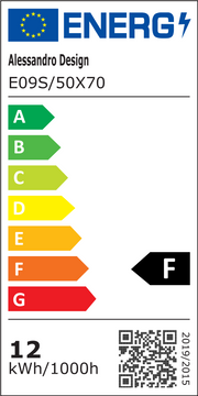 Obdélníkové LED zrcadlo, 50x70cm, RADIANTE Touch, Demister System, Stmívatelné