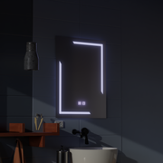 Obdélníkové LED zrcadlo, 60x80cm, ECLISSA Touch, Demister System, stmívatelná zrcátka Korman E Výchozí název Alessandro Design