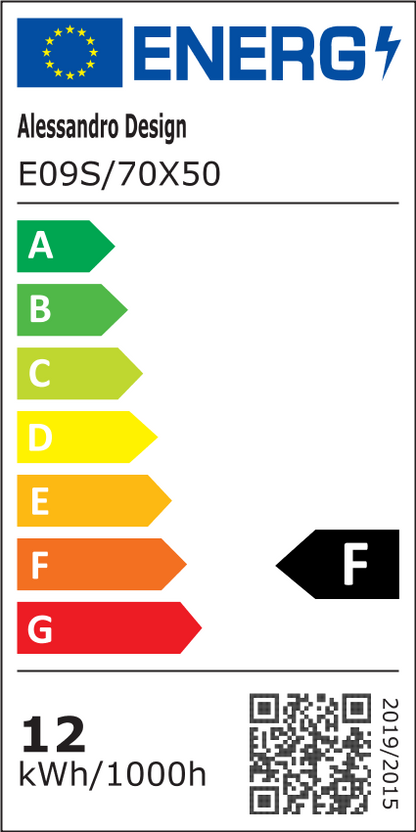 Obdélníkové LED zrcadlo, 70x50cm, RADIANTE Touch, Demister System, Stmívatelné