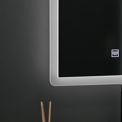 Obdélníkové LED zrcadlo, 60x80cm, Touch VENERA, Demister System, Stmívatelná zrcátka Korman E Výchozí název Alessandro Design
