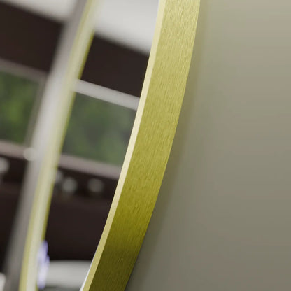 LED kulaté zrcadlo, 50 cm, Glanz Touch, Demister System, stmívatelná zrcátka Korman E Výchozí název Alessandro Design